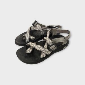 Womens Chaco Z/Volv 2 Gray Athletic Casual Trail Walking Hiking Sandals Size 8